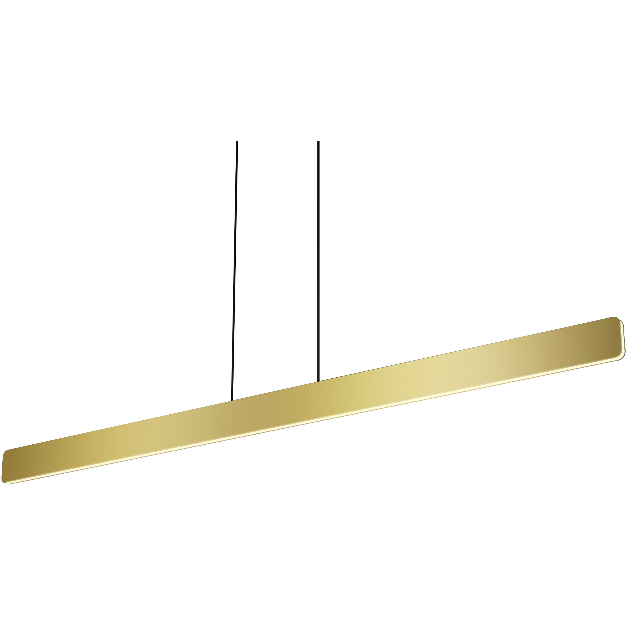 Sub LED 0.5 inch Gold Pendant Ceiling Light